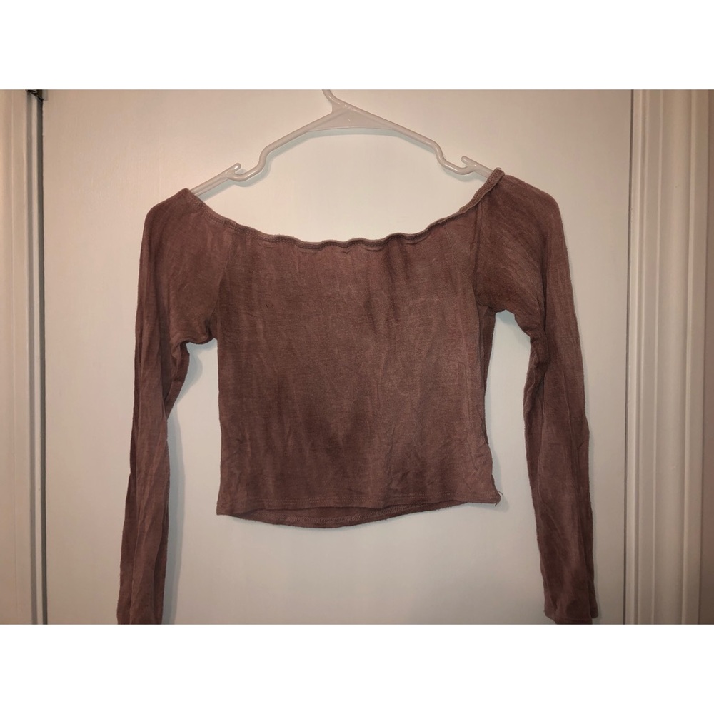 TYE DYE OFF SHOULDER CROP TOP
